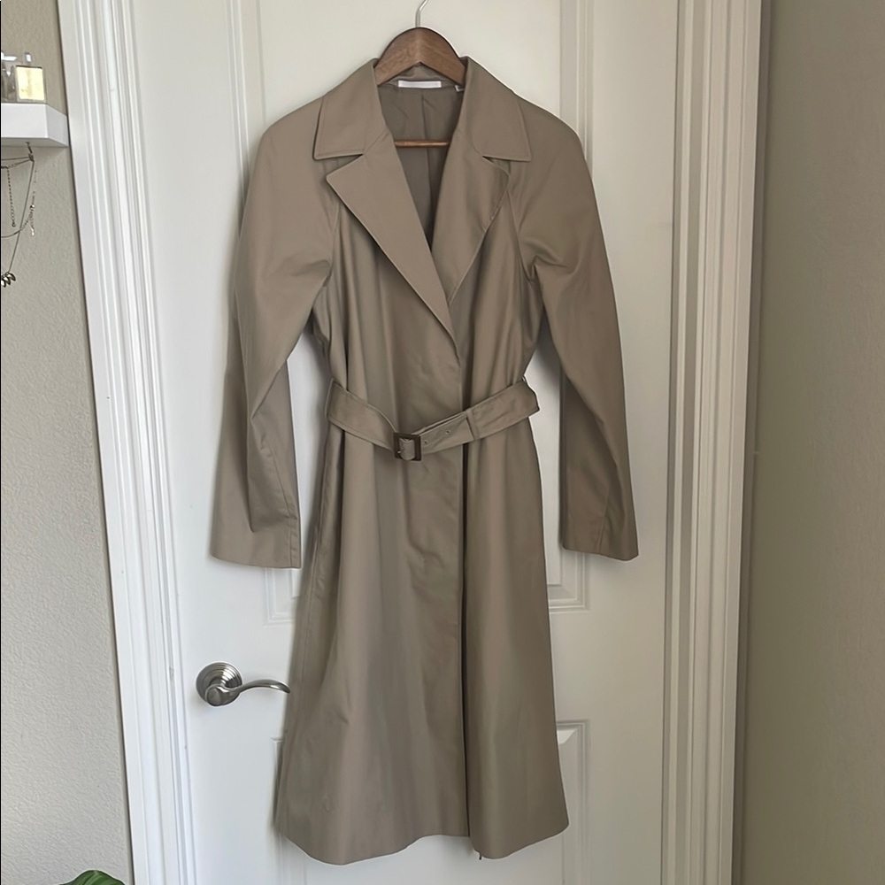 Classic Tan Women's Trench Coat